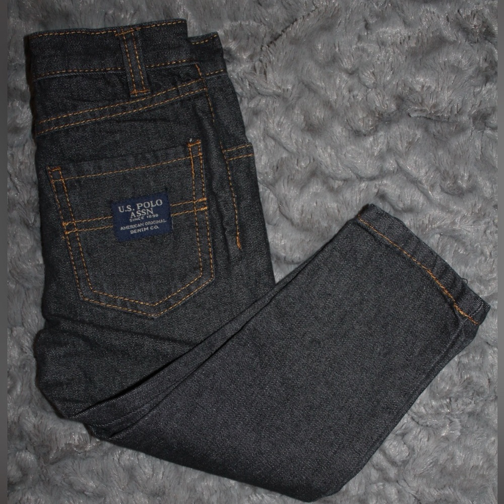 U.S. Polo Assn. Toddler Dark Gray Jeans